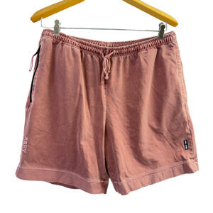 ASRV Tech Essential Sweat Short XL Mens Faded Rust Lounge Comfort Athleisure